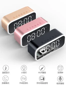 

Digital Alarm Led Clock Rechargeable Desk Clock Smart Creative Alarm Clock Temperature Humidity Rennais Electronic Desktop CC7NZ