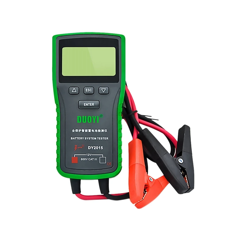 

Dy2015 Car Battery Tester 12V Automatic Capacity Tester Discharge Charging System