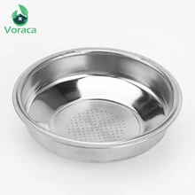 51 мм Нержавеющая сталь фильтр для кофе, чая корзина для приготовления эспрессо Кофе комплектующие для машины для изготовления под давлением один двойной порошок чаша