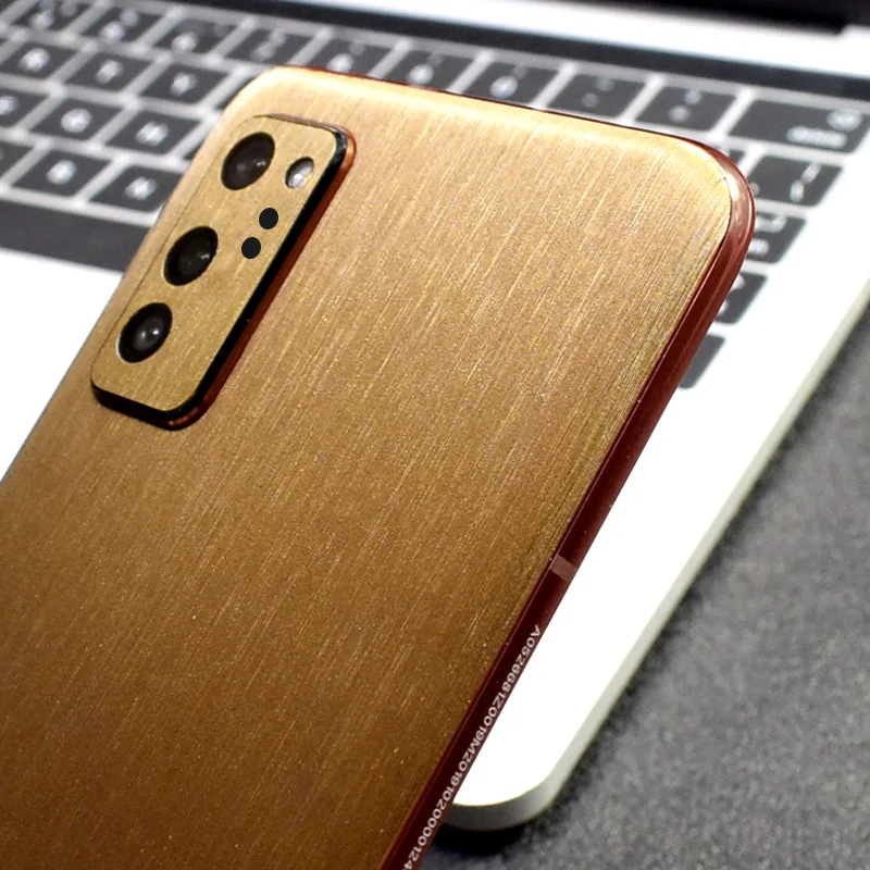 Kawat Menggambar Membran Kulit Film Pelindung untuk Huawei V30/V30 Pro/V20 Bungkus Kulit Ponsel Kembali Paste Pelindung stiker