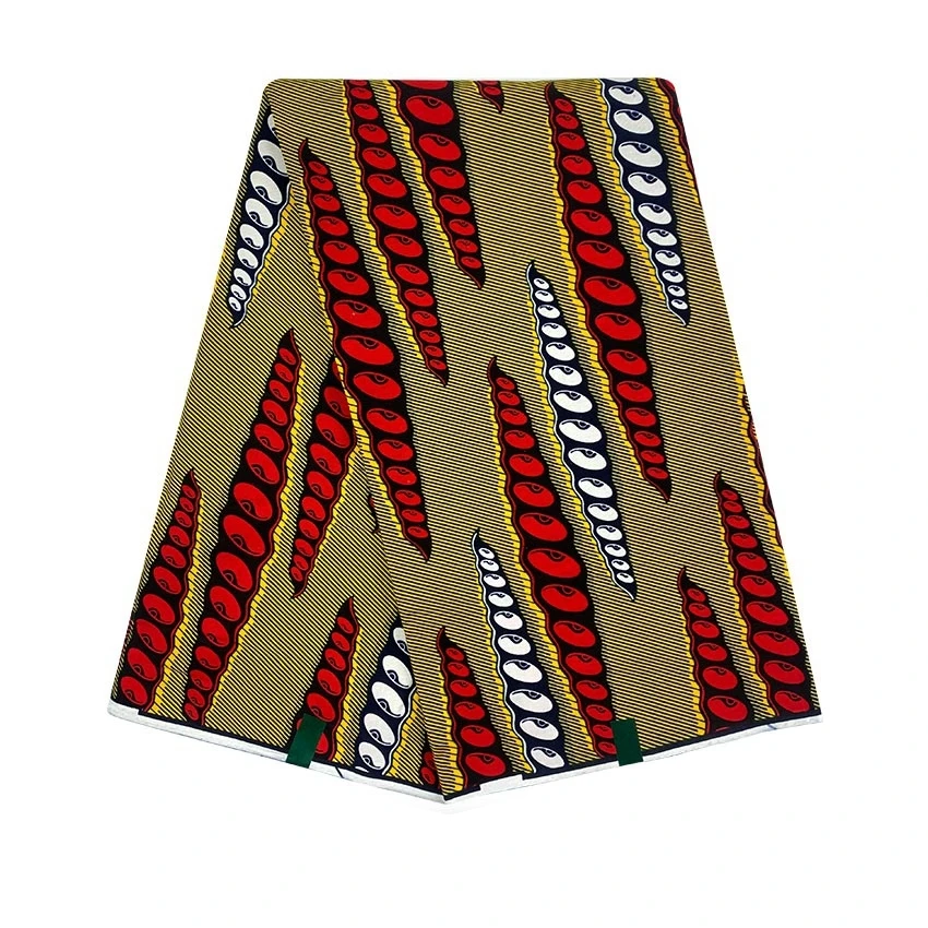 

2022 African Print Fabric Cotton 100% High Quality Ankara Fabric African Real Wax Tissus Atchwork Fabric For Sewing 6yard/piece