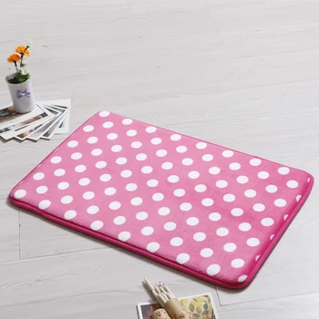 

Soft Carpet Kitchen Floor Dots Rug Household Doormat Living Room Water Absorption Bathroom Carpet Tapete Banheiro Q