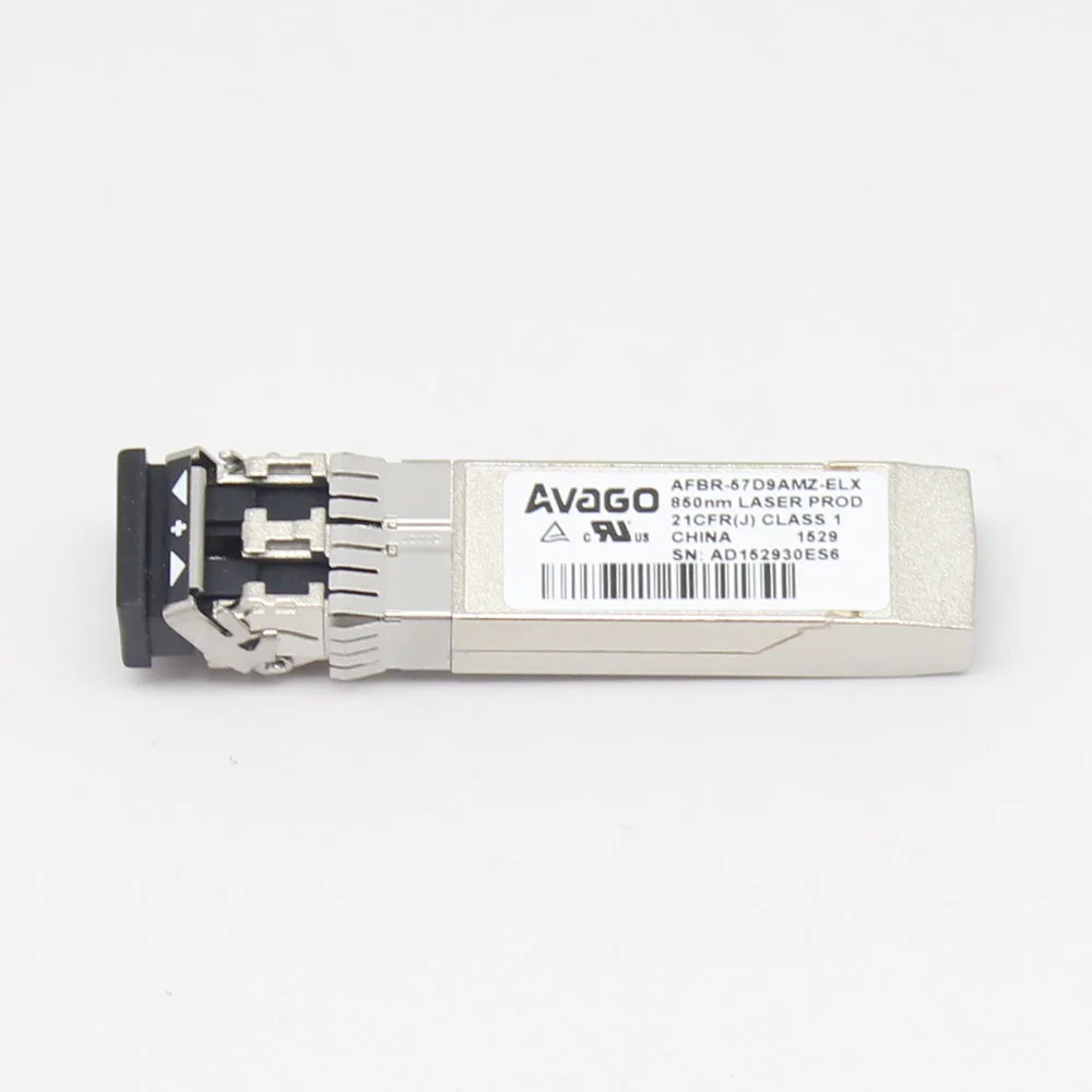 

AFBR-57D9AMZ-ELX FOR AVAGO 8GB SFP+ 850nm Transceiver Module Fibre Channel