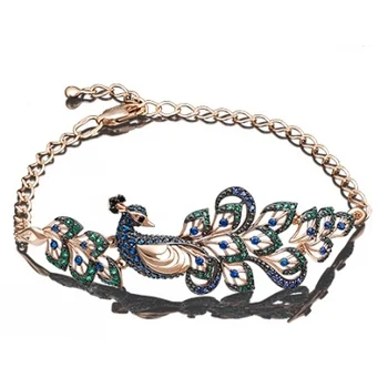 

Yuz platinum bracelet with cubic zirconia Red Gold