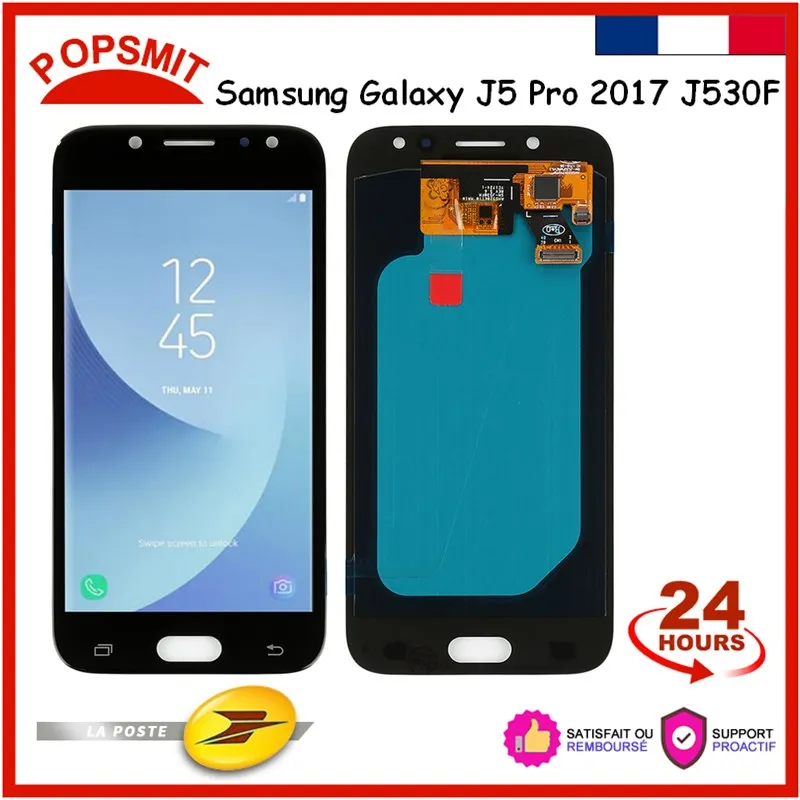 LCD Display For Samsung J5 Pro J530 J530M 530F + Touch Screen Adjustable Brightness Digitizer Assembly Repair | Мобильные телефоны