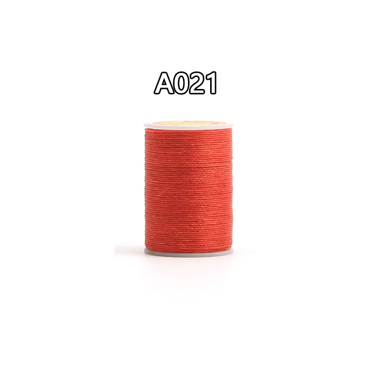 A021 25 Цвет 0,45/0,55/0,65 мм Изделия из кожи DIY ручная швейная восковых нитей кожа волокнистая Многожильная и шнуровки с плетением и круглыми восковых нитей кожаная фурнитура - Цвет: A021