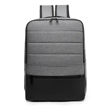

Local stock 2019 new men's Shoulder Backpack Men - Light Gray: Light Gray