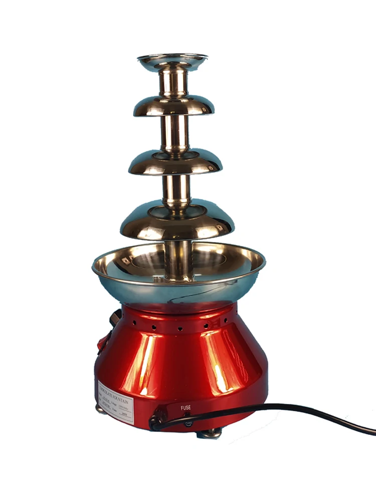 Chocolate fountain machine chocolate melter 4-Layer for commercial DIY