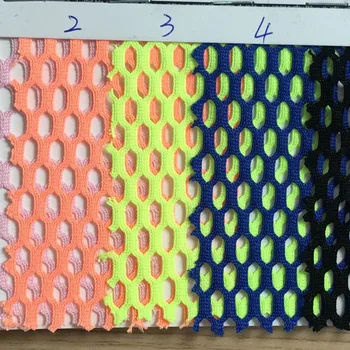 

10 yards*150cm Low elastic double eye mesh fabric polyester hole cloth Warp knitted mesh fabrics wholesale