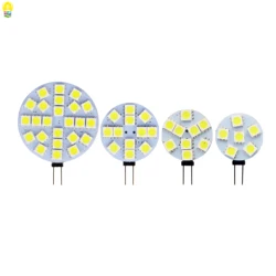 Wholesale 1W to 5W G4 LED 5050 SMD 180 Degrees Warm White Marine Camper RV Light Lamp Bulb DC 12V 6/9/12/24 Chips Free Shipping