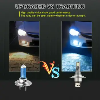 

Parts LED Headlights Car Auto Xenon 8000K 360 Degree Daytime Running Bulb