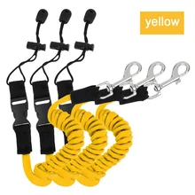 

3Pcs Kayak Paddle Leash Stretchable Rod Rope for Outdoor Kayaking Securing Canoe SUP Board Rowing Surfing