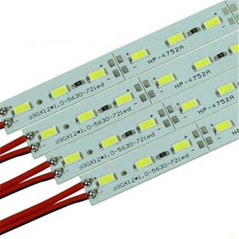 Светодиодная панель из алюминия светильник жесткая полоса SMD5630 5730 алюминиевый
