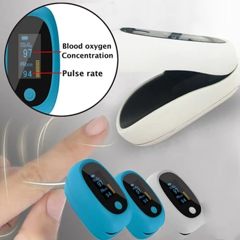 

Fingertip Pulse Oximeter Blood Oxygen Cardiometer Tool Without Battery