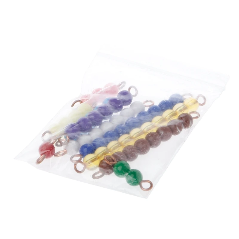 2020 новые Монтессори Math Material Bead Stair Toy Дети раннего дошкольного обучения