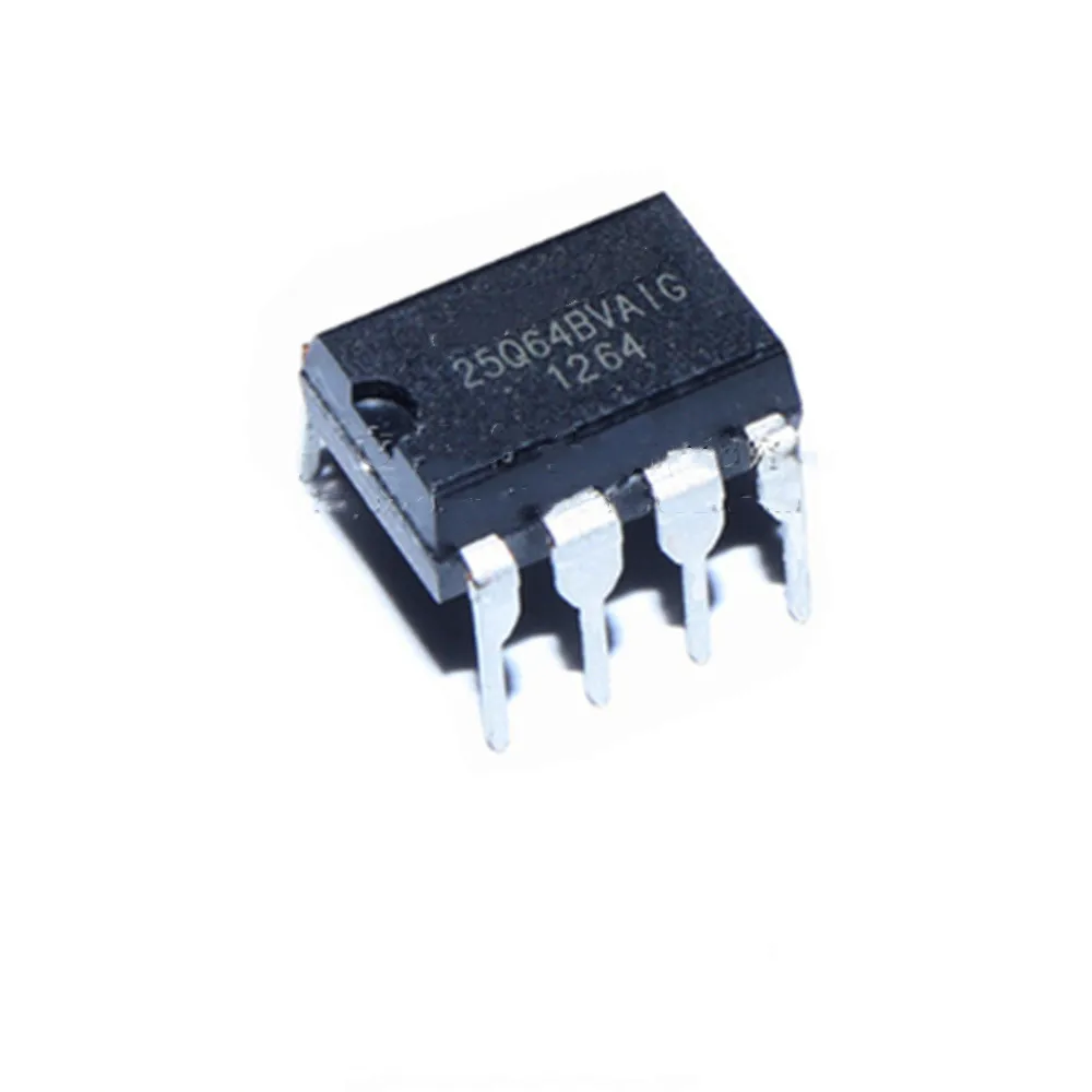 

5 шт. GD25B64CPIG W25Q64BVAIG DIP8 25Q64BVAIG DIP 25Q64 W25Q64 DIP-8 GD25Q64BPIG