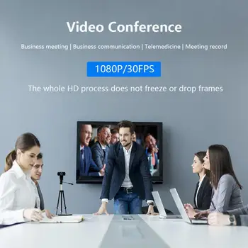 

W7 2 Megapixel Auto Focus HD Webcam 1080P PC Web USB Camera Cam Video Conference with Microphone for Laptop Computer