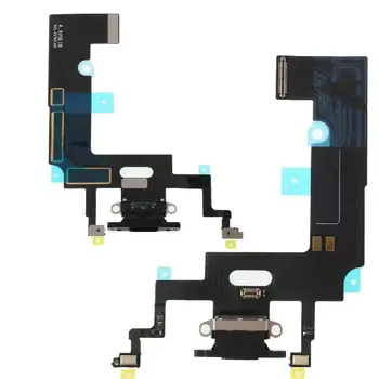 

Replacement Black For iPhone XR USB Charging Port Dock Connector Microphone Assembly For iPhoneXR parts