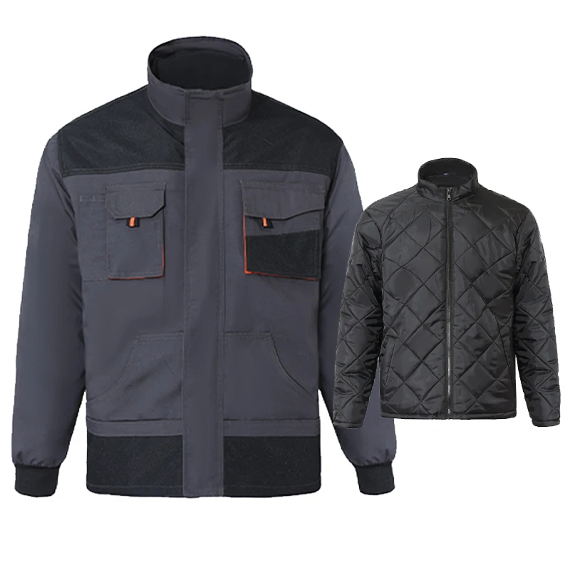 Men&rsquo;s Work Bib and Brace Overall with Pockets Carpenters Work Overall Workwear Jacket Pants