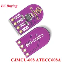 CJMCU-608 ATECC608A Criptográfico Senha Chave de Memória De Armazenamento IIC I2C Gerador de Números Aleatórios Criptografia RNG Módulo de Decodificação