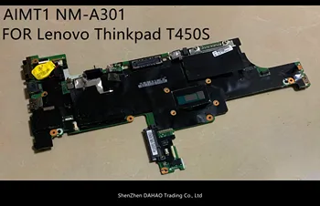 

00HT736 00HT737 00HT738 00HT750 00HT748 FOR Lenovo Thinkpad T450S laptop motherboard AIMT1 NM-A301 with i5 cpu 4gb 100% TEST OK