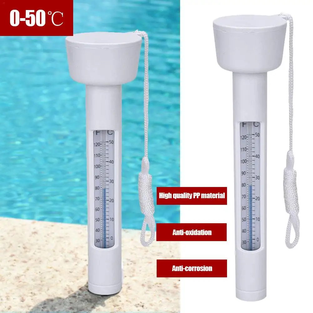 

Swimming Pool Thermometer Water Temperature Meter Tester Swim Spa Baby Bathing Hot Tub Float Floating Thermometers Accessories