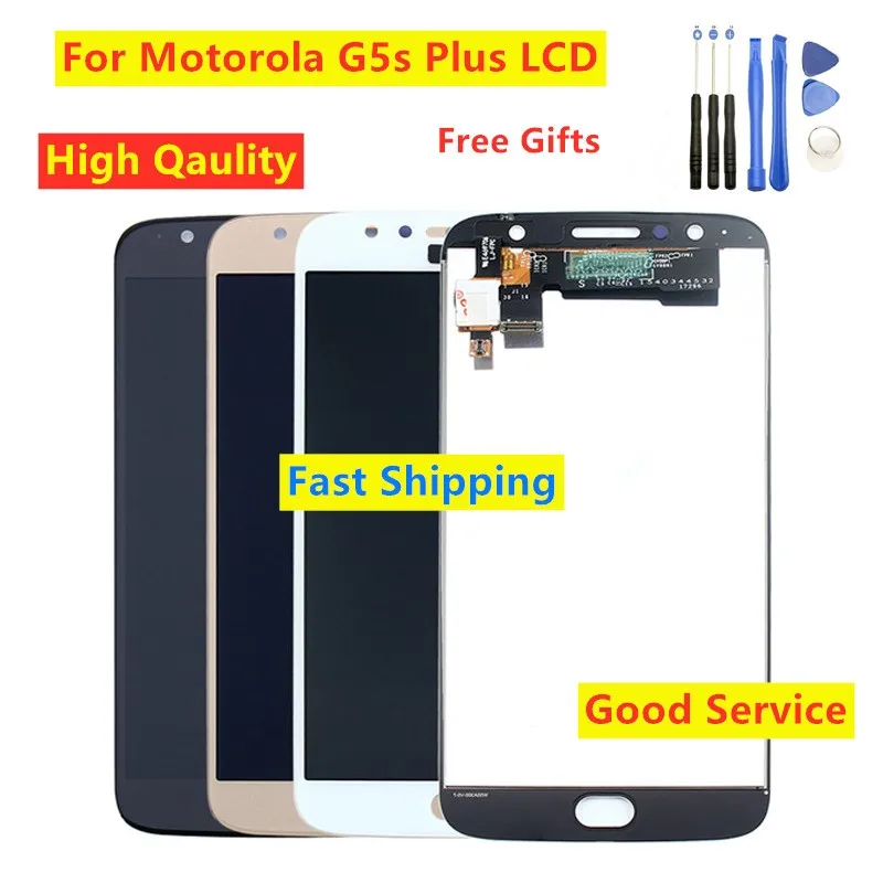 

Tested For Moto G5s plus XT1802 XT1803 XT1804 XT1805 XT1806 LCD Display touch Screen Digitizer For Motorola Moto G5s Plus LCD