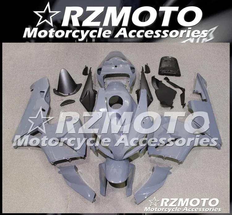 

4 Gifts New ABS Motorcycle Full Fairing Kit Fit for CBR600RR F5 2005 2006 05 06 cbr600 600RR body set gray