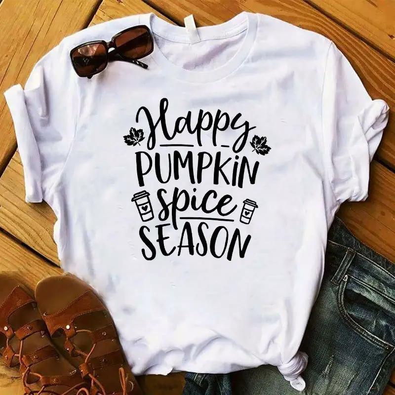 

Women T-Shirt Witch Halloween Letter print short sleeve women T shirt casual o-neck summer Female Clothes Ladies tshirt