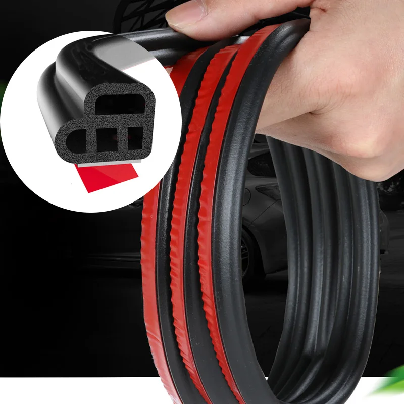 

Car Door Rubber Seal Strip L-type Cars Trunk Edge Seals Strips Rubber Weatherstrip Edge Trim Sound Insulation Sealing Strip
