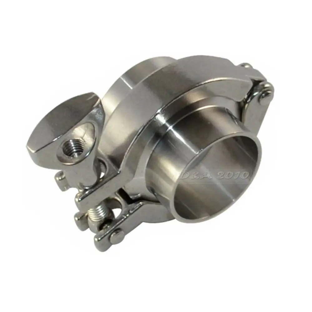 

Type-3 SS304 SS316 Fitting 304 316 Stainless Steel Sanitary Pipe Weld Ferrule + Tri Clamp + Silicon Gasket