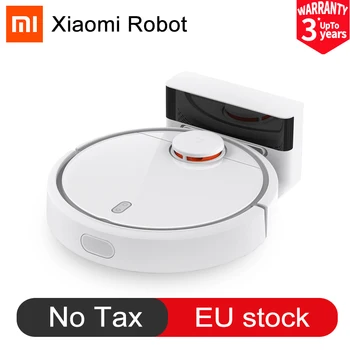 

Original XIAOMI MIJIA Robot Vacuum Cleaner for Home Automatic Sweeping Dust Sterilize Smart Planned WIFI App Remote Control