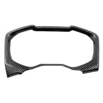 

Carbon Fiber Pattern Dashboard Decorative Dash Panel Frame Trim Cover for Toyota RAV4 2019 2020( Left Rudder)