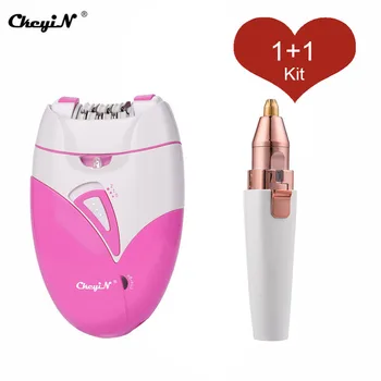 

CkeyiN Electric Epilator USB Charging Shaver Stainless Steel Blade Women Hair Remover Professional Painless Shaving Machine