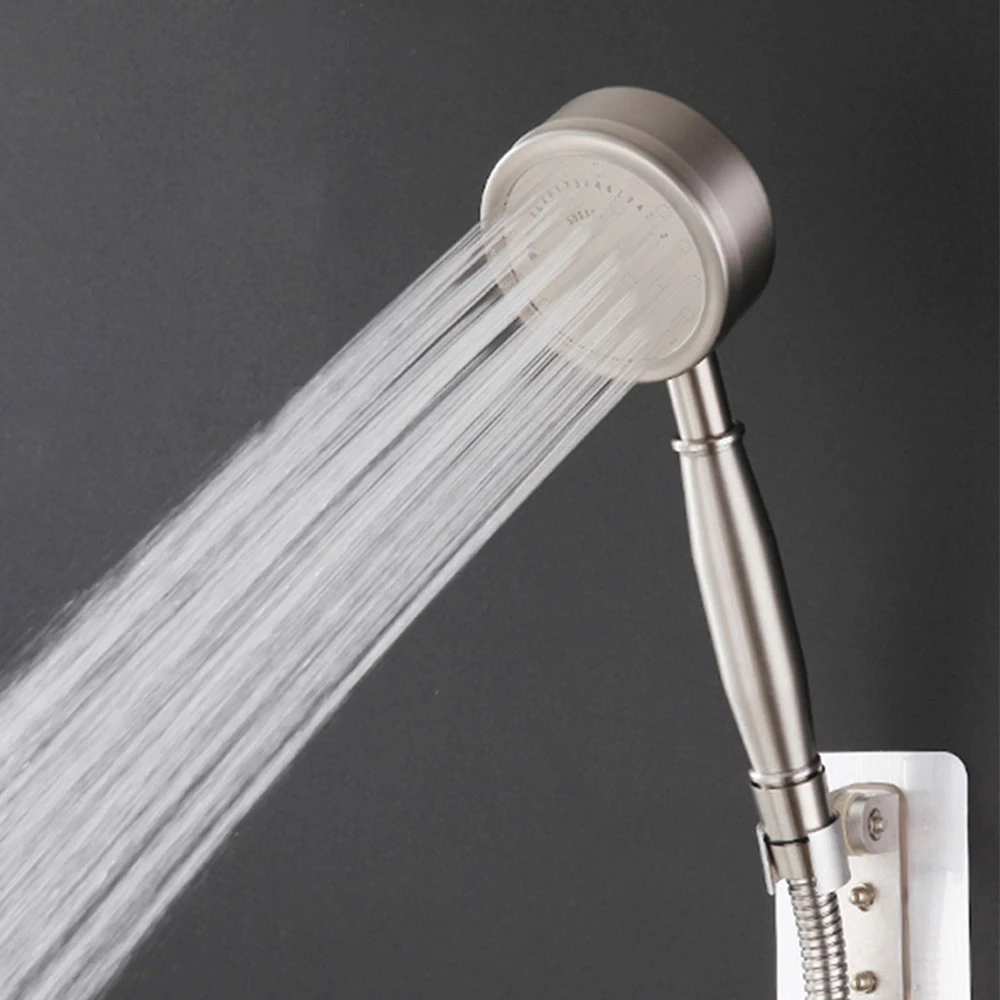 Shower Head High Pressure 304 Stainless Steel Water Saving Handheld