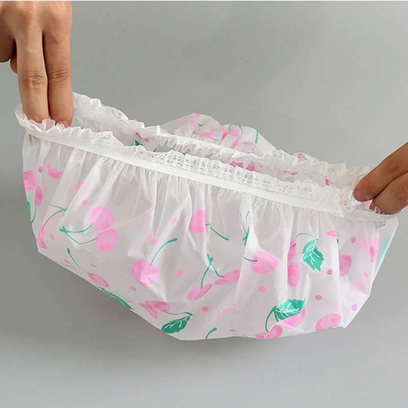 Hot Sale Waterproof Shower Cap Thicken Elastic Bath Hat Bathing Cap For Women Spa Bathing Accessory Hair Salon Bathroom Product