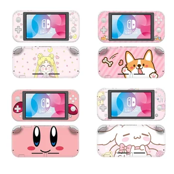 

Cute Cat Dog Sailor Moon Protective Screen Skin Protector Sticker for Nintendo Switch Lite NS Mini Console Decoration Decal Case