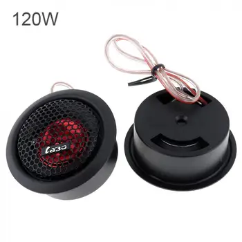 

2 pcs 120W Car Dome Tweeter Audio Loudspeaker Car Stereo Treble Speaker for Car