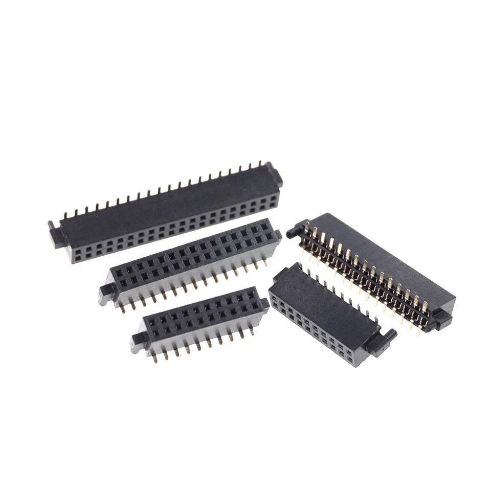 40pcs 40Pin Male IC Single Row Flat Header Socket 2.54mm