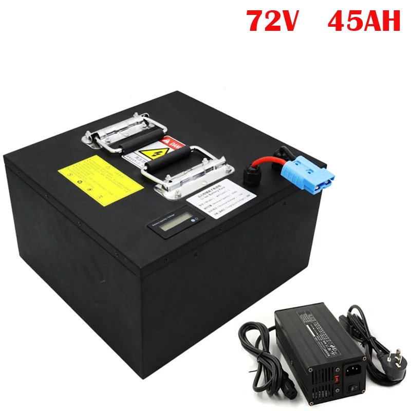 

72V 3000W Exercise Bike Battery 72V 45Ah Lithium ion Battery for Electric Motorcycle 1000W 1500W 2000W