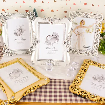 

7Inch Photo Frame Quality Plastic Picture Frames for Paintings Wedding Photography Photos Frame Wedding Set Decoration Ornaments