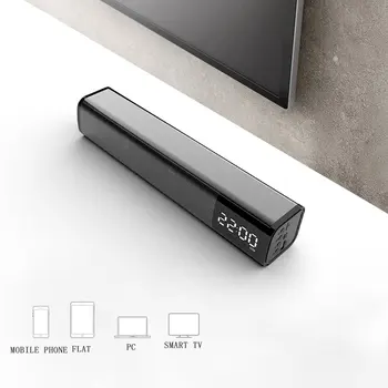 

Clock Alarm Clock Bluetooth Speaker Sound Blaster Bluetooth Audio Wireless Card TUX Audio Input Voice prompts Bluetooth Speaker