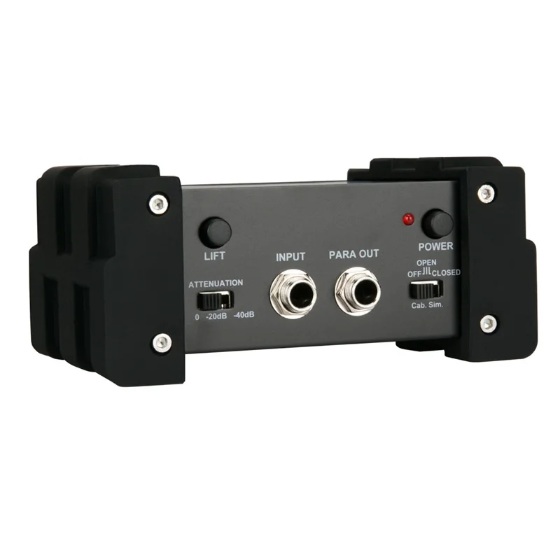 NUX PDI-1G DI Box Гитара прямой впрыск фантомный блок питания аудио миксер Para Out наземный подъемник компактный дизайн
