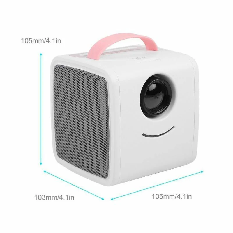 Q2 Mini Projector 700 Lumens Children's Toy Portable Projector Children Education Mini LED Home Beamer Support 1080P
