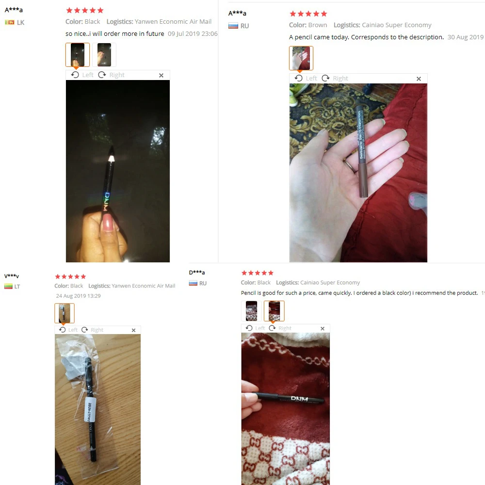 1 шт. Водостойкий карандаш для бровей|Средства роста бровей| |