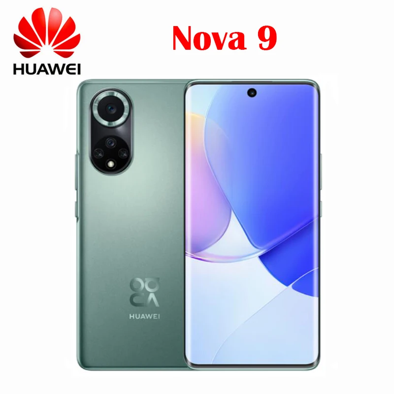 Original Official Huawei Nova 9 Mobile Phone 6.57inch 120Hz OLED 
