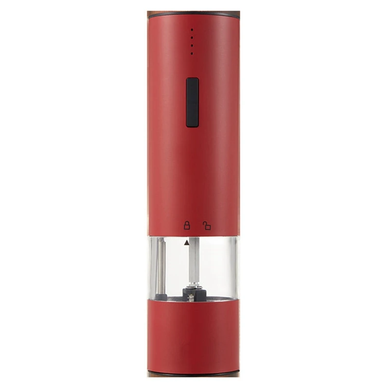 Stainless Steel Electric Automatic Salt and Pepper Mill Adjustable Grinding Cooking Accessories Kitchen Tools | Дом и сад