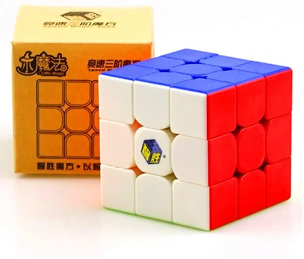 Cuber speed Yuxin маленький магический 3x3 бесклейкий скоростной куб 3x3x3 головоломка|cube