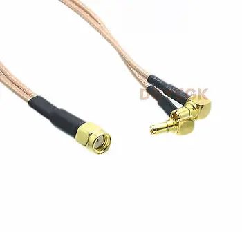

DHL/EMS 20 Sets*Cable RP*SMA male to Y type 2x TS9 plug right angle RG316 6" antenna pigtail -h2