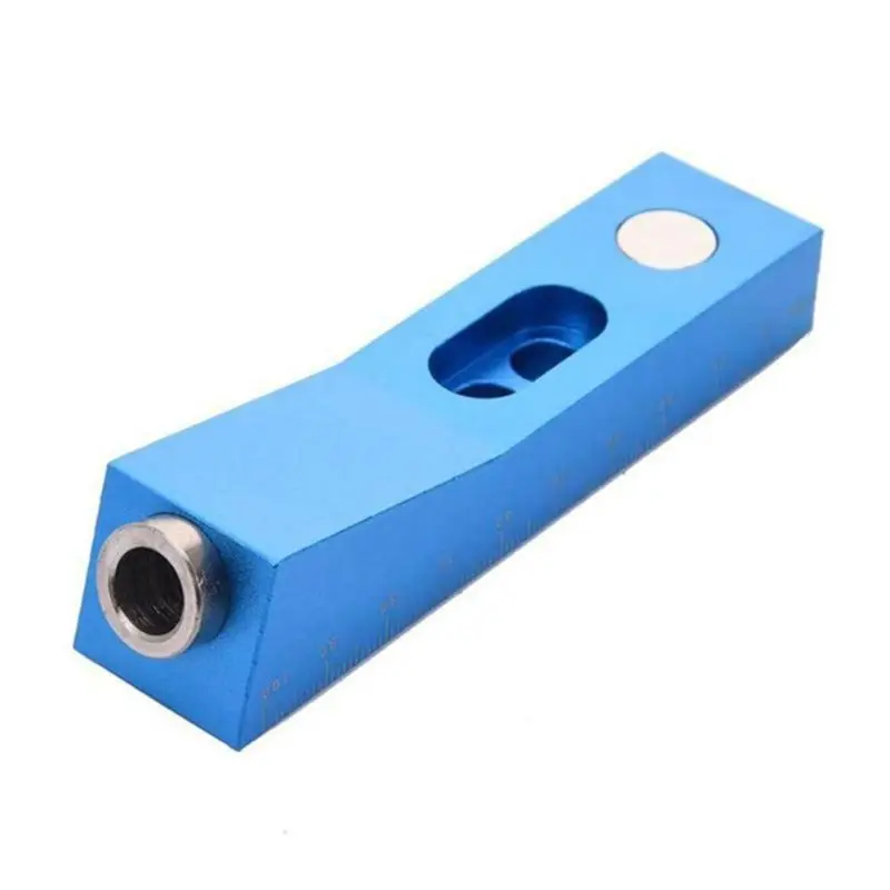 Woodworking Pocket Hole Puncher Jig Kit Angle Drill Guide Set  Locator Drill Bit Set for DIY Carpentry Tools